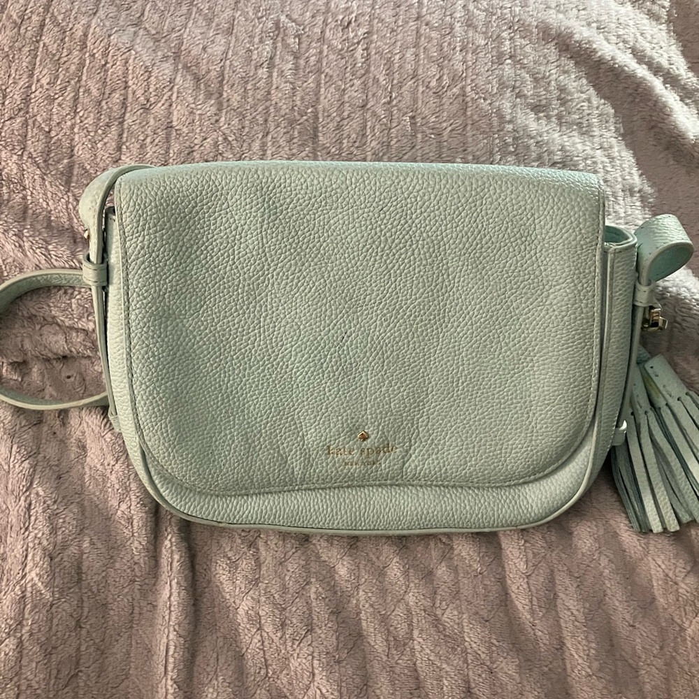 Kate Spade Mint Green Crossbody Bag